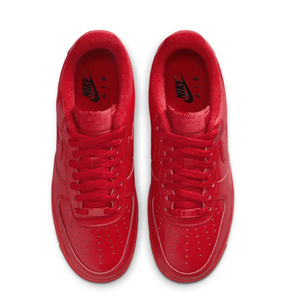 Nike Air Force 1 Low – Triple Red / University Red