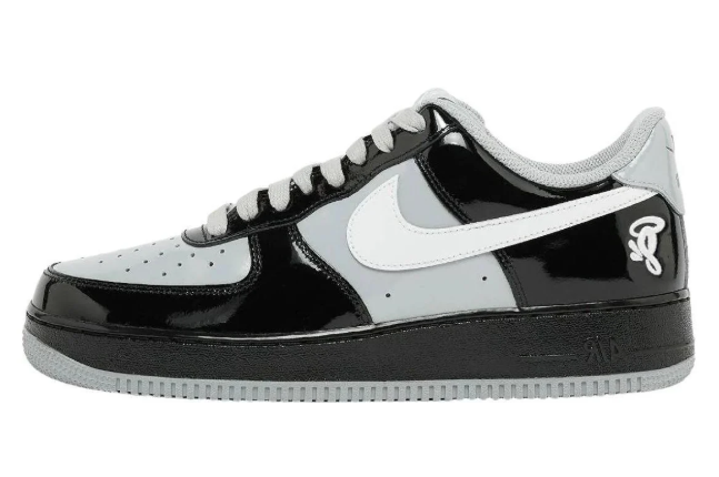 Nike Air Force 1 Low – Paul George PE / Wolf Grey / Black Patent