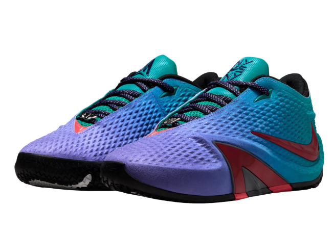 Nike Mamba Fury – Teal / Purple / Red