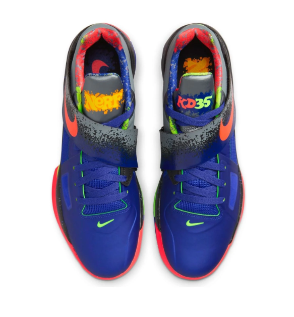 Nike KD 4 – Nerf / Concord / Orange / Green