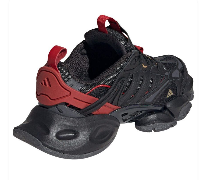 Adidas XLG – Core Black / Dark Red / Gold Metallic