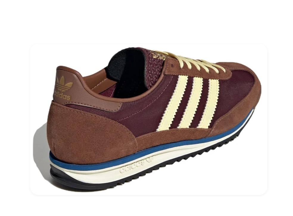 Adidas SL 72 OG – Dark Maroon / Cream White / Brown