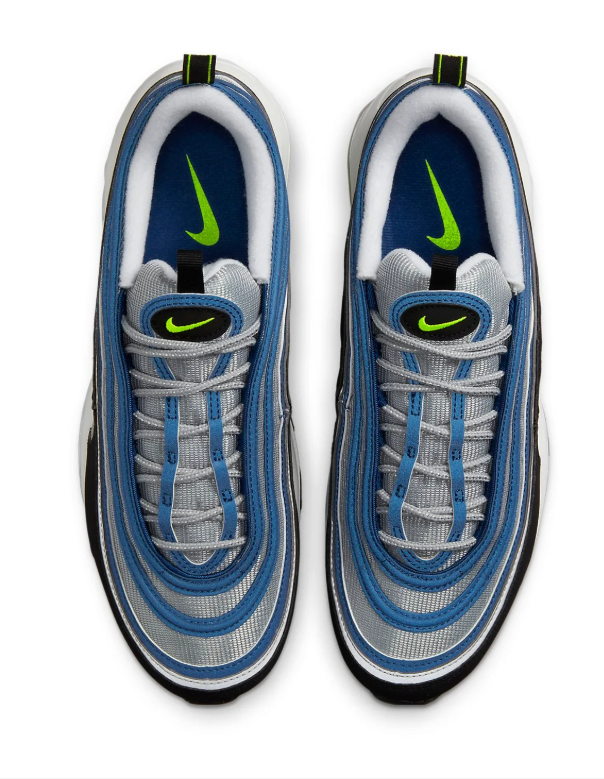 Nike Air Max 97 OG – Atlantic Blue / Volt / Black / Wolf Grey