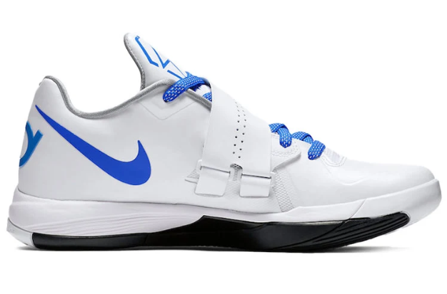 Nike KD 4 – Home / White / Photo Blue / Grey