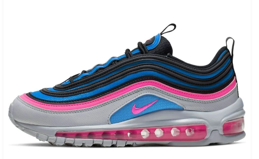 Nike Air Max 97 – Wolf Grey / Photo Blue / Pink Blast