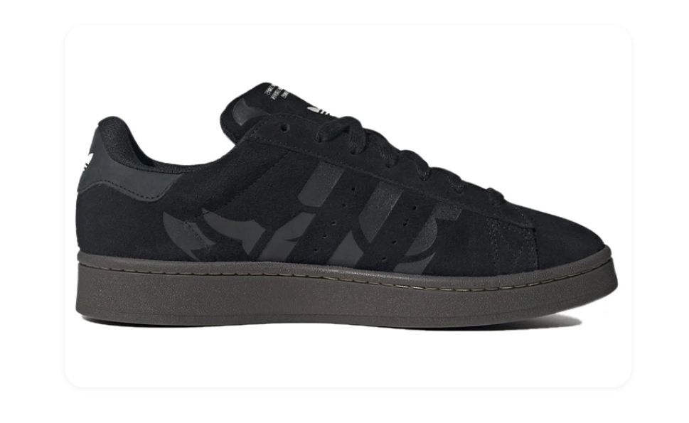 Adidas Campus 00s – Core Black / Core Black / Dark Brown