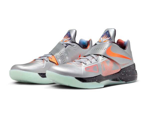 Nike KD 4 – Galaxy / Wolf Grey / Total Orange